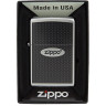 Zippo 205 Zippo Oval, матовая сталь