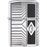 Zippo Armor 29669 — гравировка и кристалл Swarovski