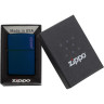 Zippo Classic 239ZL — синяя зажигалка-свеча