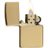 Zippo Classic 254B — зажигалка в золотистом глянце