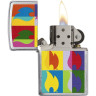 Зажигалка Zippo Classic Abstract Flame, арт. 29623