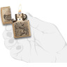 Zippo EAGLES 20854 — металлическая зажигалка