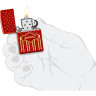 Зажигалка Zippo Metallic Red, арт. 48785