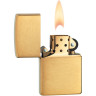 Zippo Brushed Brass 204 B — матовая латунь