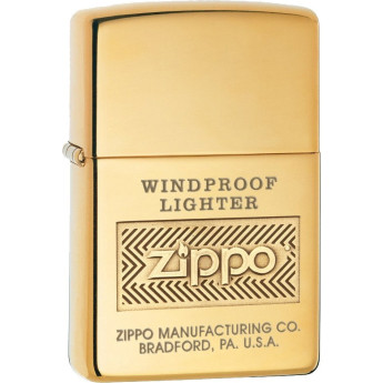 Zippo Classic 28145 — золотистый глянец