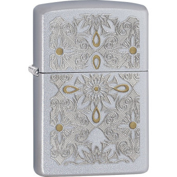 Zippo Classic 28457 — матовый стальной корпус
