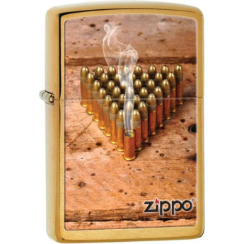 Зажигалка Zippo Classic 28674, золотистая