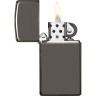 Зажигалка Zippo Slim 20492, матовый тёмно-стальной